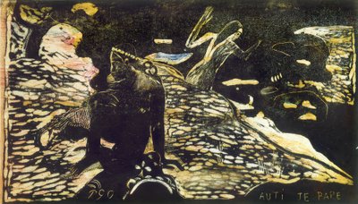 Auti Te Pape by Paul Gauguin